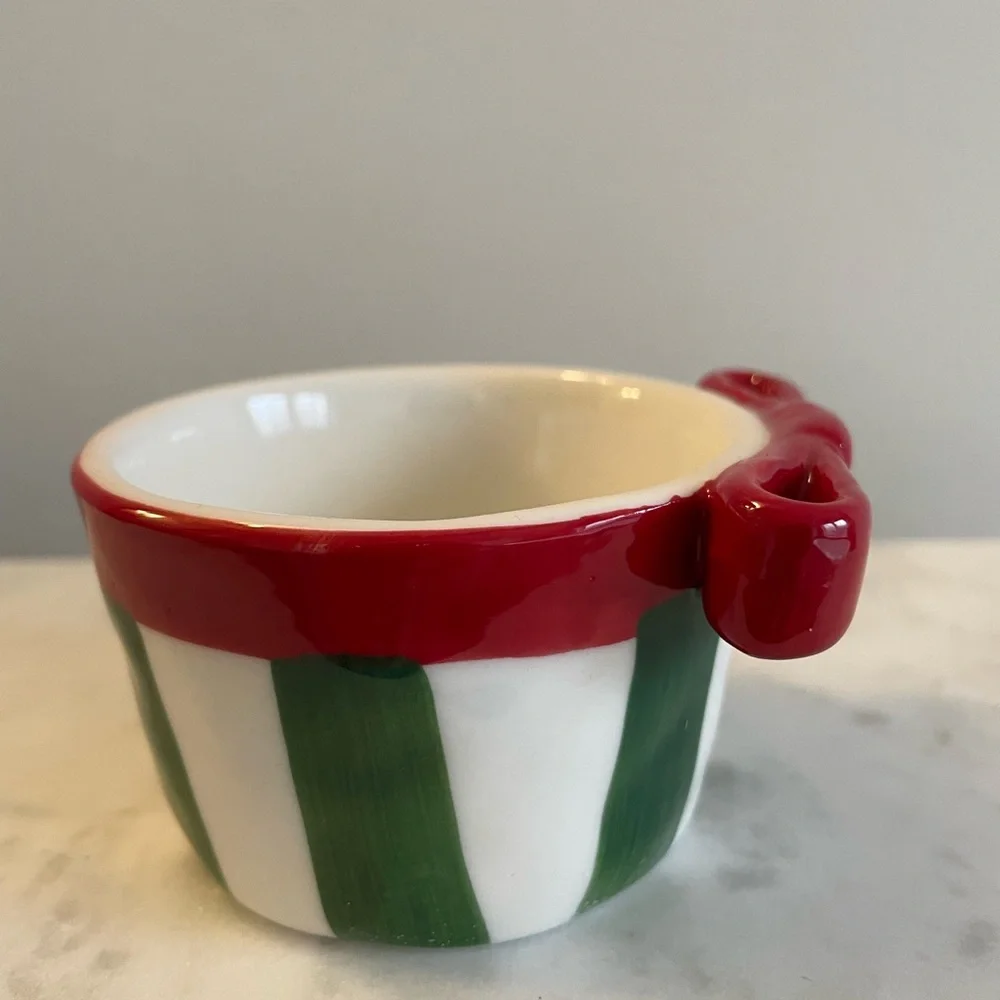 ❤️ ANTHROPOLOGIE FESTIVE DOLOMITE NUT BOWL NEW